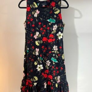 Tommy Hilfiger Red and White Sleeveless Sundress